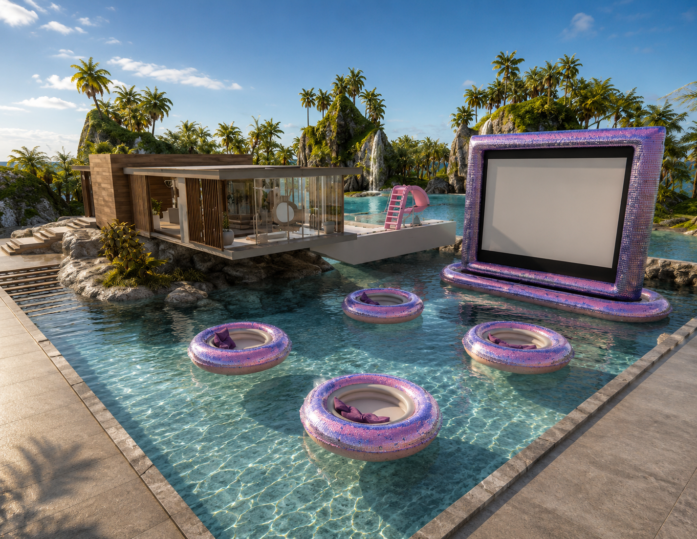 The Sage Suite villa and grounds