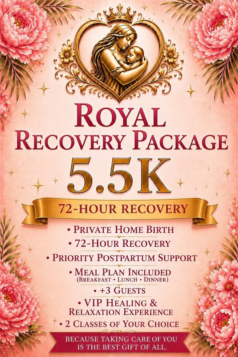 Royal Recovery package flyer — 72-Hour Recovery, L$5,500
